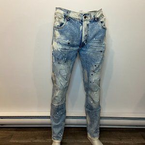 Regal Exchange Men's Destroyed Super stretch Slim Jeans - Size 38/32 - NWT
